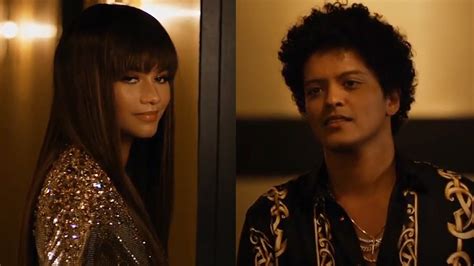 bruno mars video versace on the floor|bruno mars zendaya video.